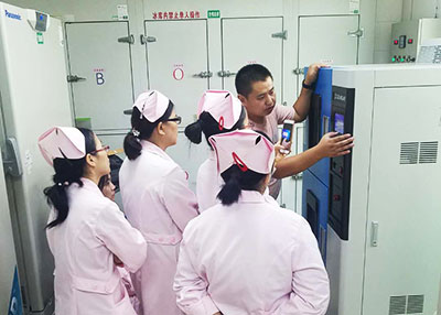 肇慶血站引進飛龍醫(yī)療血漿速凍機